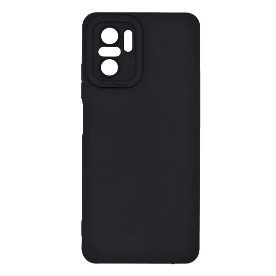 soft Back Cover Σιλικόνης Μαύρο (Poco M5s / Redmi Note 10)