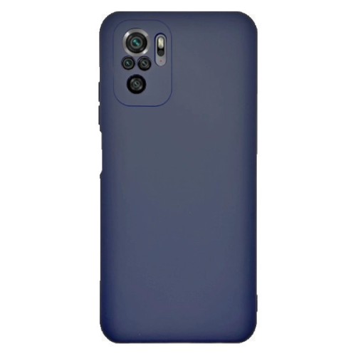 Xiaomi Redmi Note 10 4G / Note 10S / Poco M5s Θήκη Σιλικόνης Μπλε Soft Touch Silicone Rubber Soft Case Navy Xiaomi Redmi Note 10 4G / Note 10S / Poco M5s Θήκη Σιλικόνης Μπλε Soft Touch Silicone Rubber Soft Case Navy