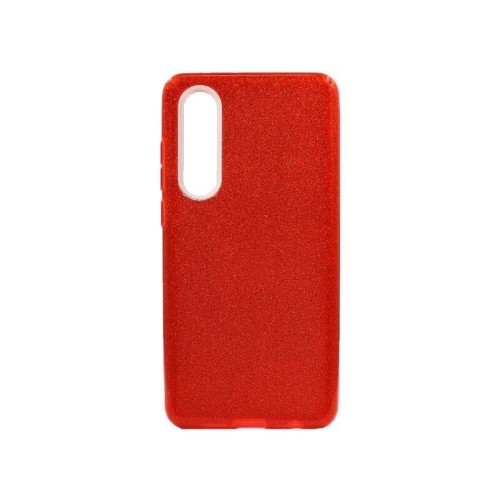Θήκη SAMSUNG GALAXY A50 Glitter Κόκκινο Κόκκινο Θήκη πλάτης Σιλικόνη