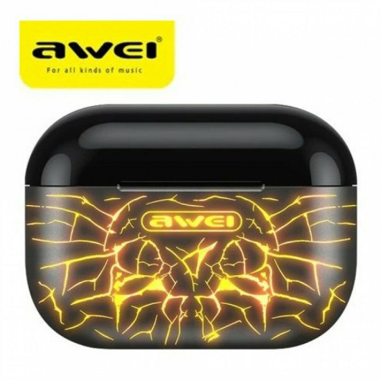 Awei T29 Pro In-ear Bluetooth Handsfree Ακουστικά με Θήκη Φόρτισης Κίτρινα Awei T29 Pro In-ear Bluetooth Handsfree Ακουστικά με Θήκη Φόρτισης Κίτρινα