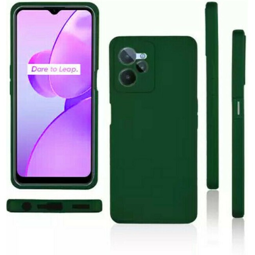 Touch Back Cover Σιλικόνης Πράσινο (Realme C55)