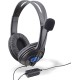 Headset with Mic OEM 3.5mm Black Ακουστικά - Q4/X