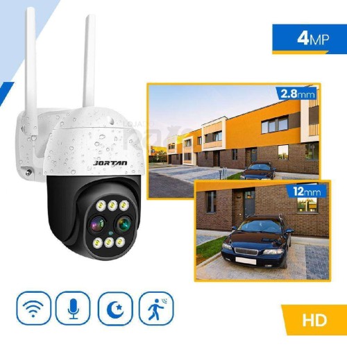 IP Κάμερα Παρακολούθησης Wi-Fi 4MP Full HD+ Αδιάβροχη με Φακό 2.8-12mm JT-8186XM