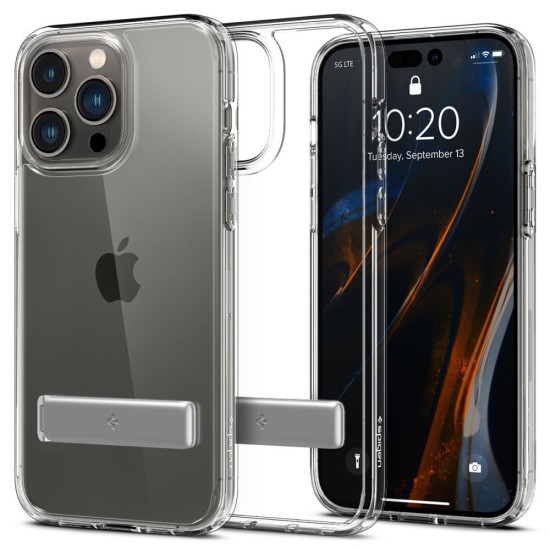 Spigen Ultra Hybrid S Back Cover Πλαστικό / Σιλικόνης Crystal Clear (iPhone 12 Pro Max) Spigen Ultra Hybrid S Back Cover Πλαστικό / Σιλικόνης Crystal Clear (iPhone 12 Pro Max)