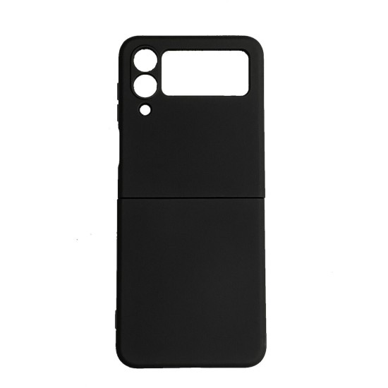 OEM Θήκη Σιλικόνης Soft TPU Back Cover για Samsung Galaxy Z Flip 4 Χρώμα: Μαύρο OEM Θήκη Σιλικόνης Soft TPU Back Cover για Samsung Galaxy Z Flip 4 Χρώμα: Μαύρο