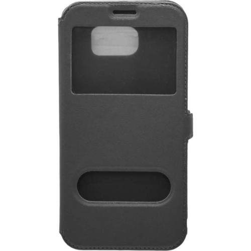 OEM Θήκη Βιβλίο Με Παράθυρα Για Huawei Y5 / Y6 (2017) Μαύρο OEM Θήκη Βιβλίο Με Παράθυρα Για Huawei Y5 / Y6 (2017) Μαύρο