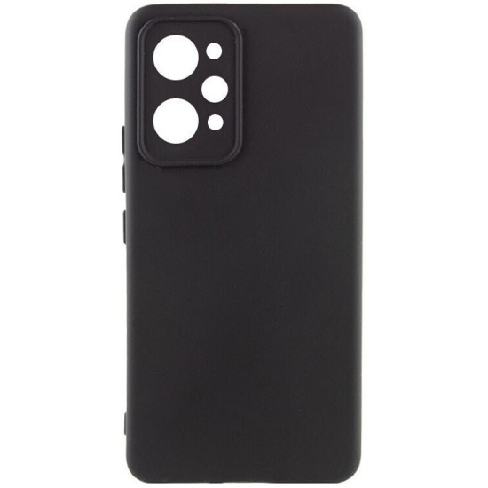 Back Cover Σιλικόνης Μαύρο (Redmi 12)
