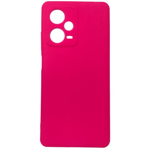 BACK COVER ΣΙΛΙΚΟΝΗΣ Fuchsia (REDMI 12)