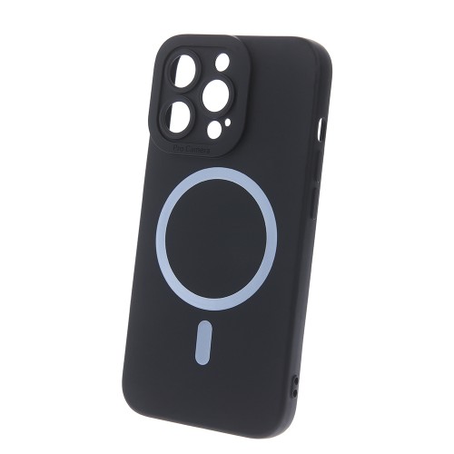 Magsafe Back Cover Σιλικόνης Μαύρο (iPhone 12 Pro Max) Magsafe Back Cover Σιλικόνης Μαύρο (iPhone 12 Pro Max)