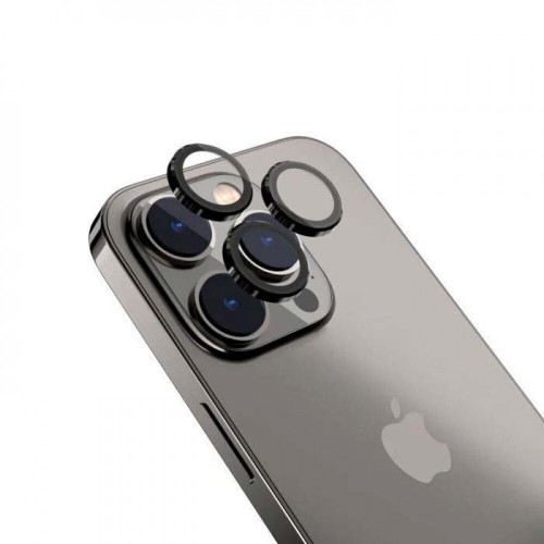 Aντιχαρακτικό Γυαλί Προστασίας Κάμερας iPhone 14 Pro / 14 Pro Max Μαύρο Aντιχαρακτικό Γυαλί Προστασίας Κάμερας iPhone 14 Pro / 14 Pro Max Μαύρο