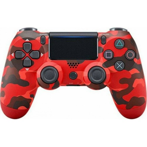 Doubleshock 4 Ασύρματο Gamepad για PS4 Camouflage Red