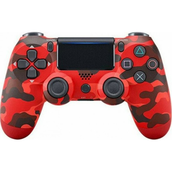 Doubleshock 4 Ασύρματο Gamepad για PS4 Camouflage Red