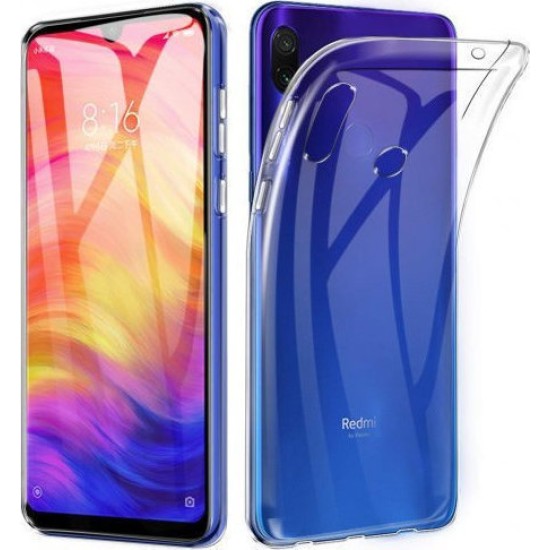 Hurtel Back Cover Σιλικόνης 0.5mm Διάφανο (Xiaomi Redmi Note 7 / 7 Pro)