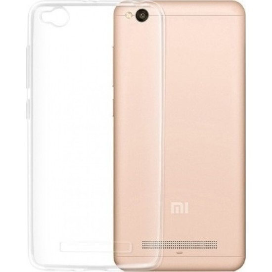 Hurtel Back Cover Σιλικόνης Διάφανο (Xiaomi Redmi 4a)