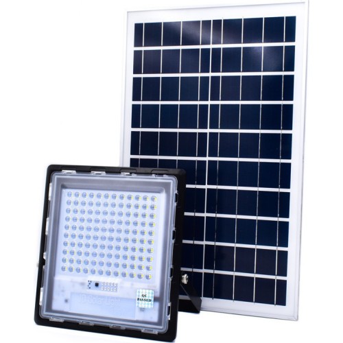 Στεγανός Ηλιακός Προβολέας LED 120W Ψυχρό Λευκό 6500K IP67