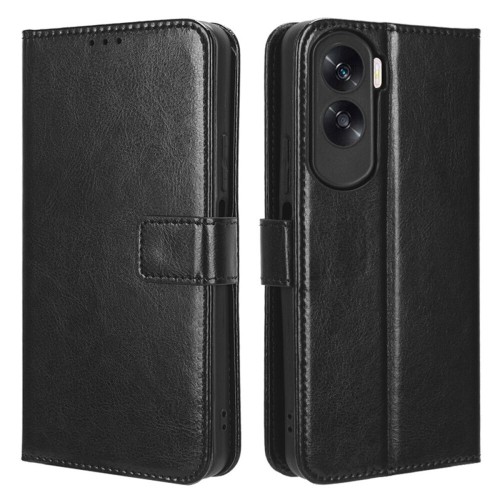 Wallet Δερμάτινο / Συνθετική / Δερματίνης Μαύρο (Honor 90 Lite)