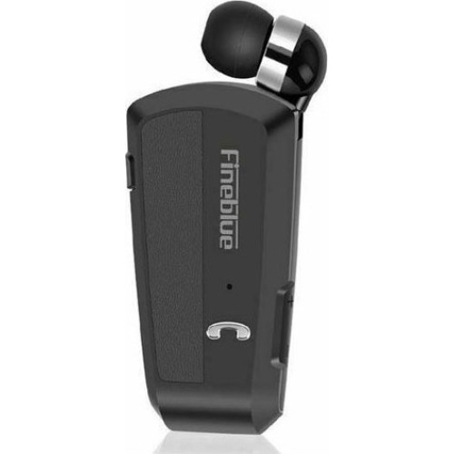 Fineblue F990 In-ear Bluetooth Handsfree Ακουστικό Πέτου Μαύρο