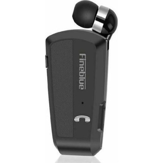 Fineblue F990 In-ear Bluetooth Handsfree Ακουστικό Πέτου Μαύρο