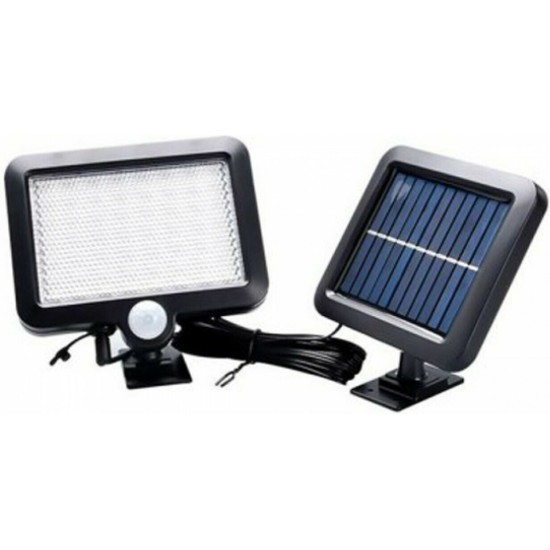 Ηλιακός Προβολέας LED 10W Ψυχρό Λευκό με Αισθητήρα Κίνησης