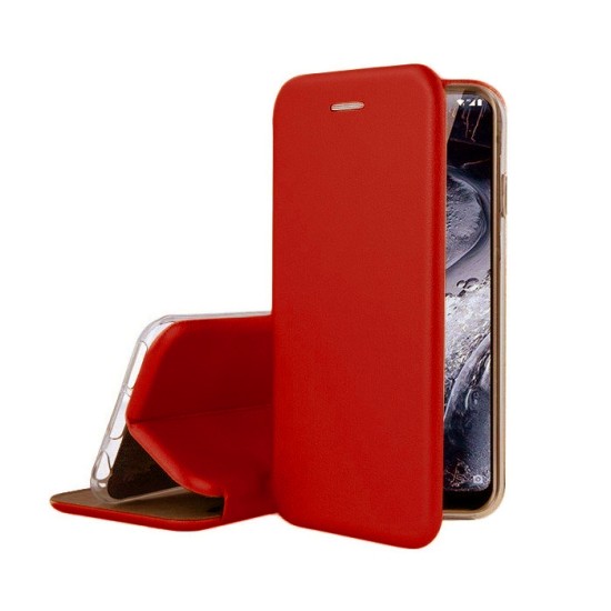 Oem Θήκη Βιβλίο Smart Magnet Elegance Για Samsung Galaxy M53 5G Κόκκινο Oem Θήκη Βιβλίο Smart Magnet Elegance Για Samsung Galaxy M53 5G Κόκκινο