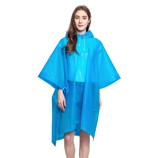 Unisex EVA Poncho Adulto Outdoor Caminhadas Raincoats Viagem Bicicleta Mochila Solta Multi-funcional Rain Cape Raincoat Mulheres