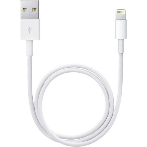 Foxconn Regular USB to Lightning Cable Λευκό 1m (MD818ZMA) Foxconn Regular USB to Lightning Cable Λευκό 1m (MD818ZMA)