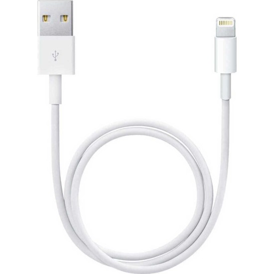 Foxconn Regular USB to Lightning Cable Λευκό 1m (MD818ZMA) Foxconn Regular USB to Lightning Cable Λευκό 1m (MD818ZMA)