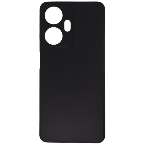 Matte Back Cover Σιλικόνης Μαύρο (Realme C55) Matte Back Cover Σιλικόνης Μαύρο (Realme C55)