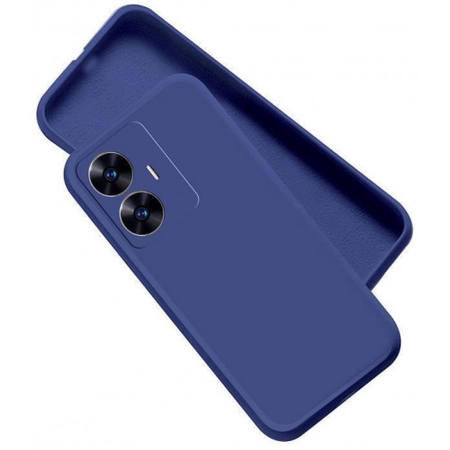 Matt Back Cover Σιλικόνης Μπλε ( Realme C55 ) Matt Back Cover Σιλικόνης Μπλε ( Realme C55 )