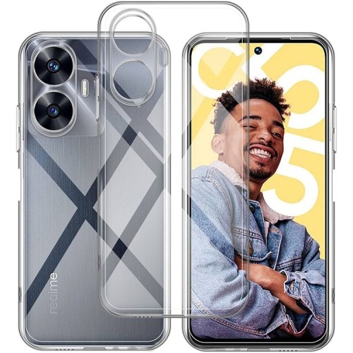 Back Cover Σιλικόνης Διάφανο (Realme C55) Back Cover Σιλικόνης Διάφανο (Realme C55)