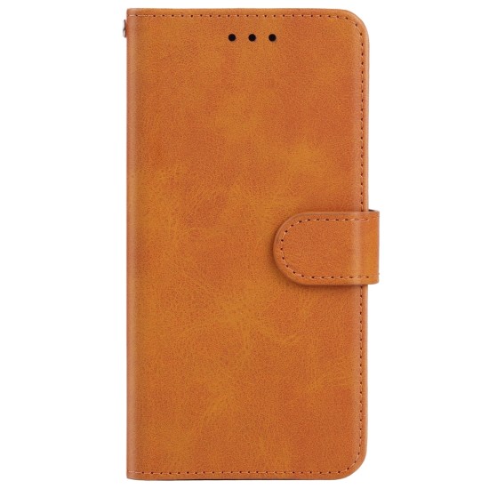 Book Δερματίνης Καφέ (Huawei P Smart Z/ Y9 2019)