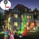 Χριστουγεννιάτικος Προβολέας Laser Ρεύματος IP65 Εξωτερικού Χώρου με Τηλεχειριστήριο