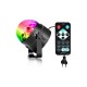 YB-689 Διακοσμητικό Φωτιστικό με Φωτισμό RGB Party Light LED σε Μαύρο Χρώμα