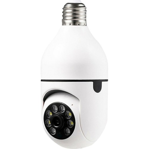 Κρυφή Κάμερα WiFi Λάμπα 1080p με Υποδοχή για Κάρτα Μνήμης