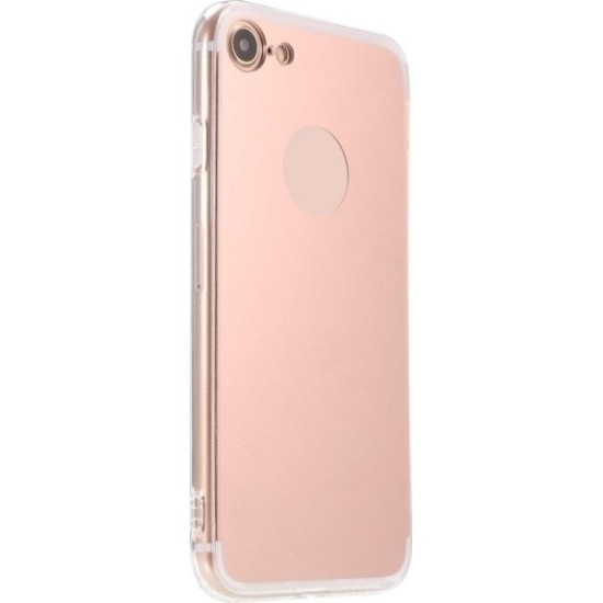 OEM Mirror Back Cover Πλαστικό Ροζ (iPhone 7)