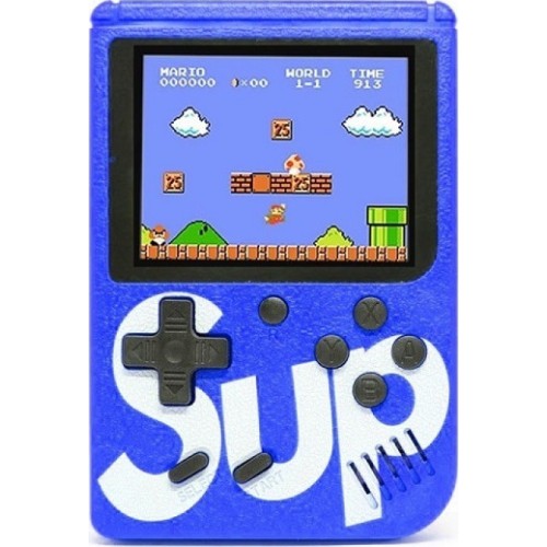 Ηλεκτρονική Παιδική Κονσόλα Χειρός Mini 8-Bit Μπλε για 6+ Ετών Ηλεκτρονική Παιδική Κονσόλα Χειρός Mini 8-Bit Μπλε για 6+ Ετών