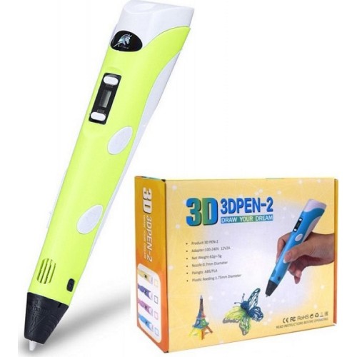 3D Pen 2 Draw Your Dream Yellow 26960