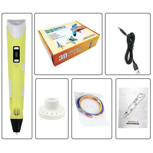 3D Pen 2 Draw Your Dream Yellow 26960