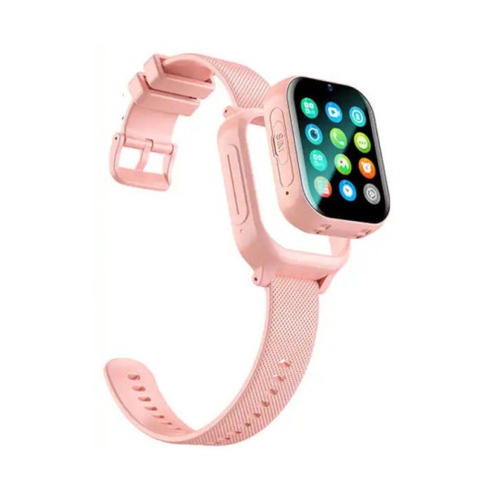 Awei Παιδικό Smartwatch με GPS και Καουτσούκ/Πλαστικό Λουράκι Ροζ H29PINK