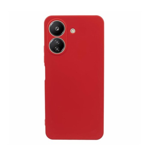 Xiaomi Redmi Back Cover Σιλικόνης Κόκκινο (Xiaomi Redmi 13C, Poco C65)