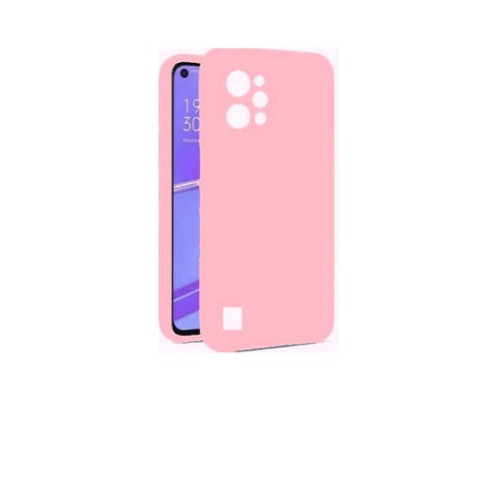 Back Cover Σιλικόνης Ροζ (Realme C31)