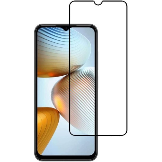 FULL SCREEN ΤΖΑΜΑΚΙ ΠΡΟΣΤΑΣΙΑΣ TEMPERED GLASS ΓΙΑ NOKIA G42 (FULL GLUE) FULL COVER BLACK OEM