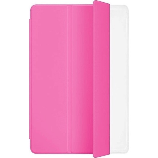 Tri-Fold Flip Cover Σιλικόνης / Δερματίνης Ροζ (TAB A9 8.7 2023)