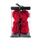 Flowers Αρκουδάκι από Τεχνητά Τριαντάφυλλα Κόκκινο 25cm Σε Κουτί Flowers Αρκουδάκι από Τεχνητά Τριαντάφυλλα Κόκκινο 25cm Σε Κουτί