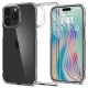 Spigen Ultra Hybrid Back Cover Σιλικόνης / Πλαστικό Crystal Clear (iPhone 16 Pro)