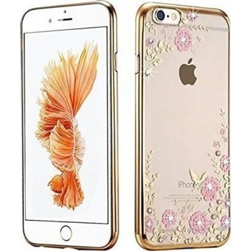 OEM Diamond Garden Back Cover Σιλικόνης Μπεζ (iPhone 6/6s Plus) OEM Diamond Garden Back Cover Σιλικόνης Μπεζ (iPhone 6/6s Plus)