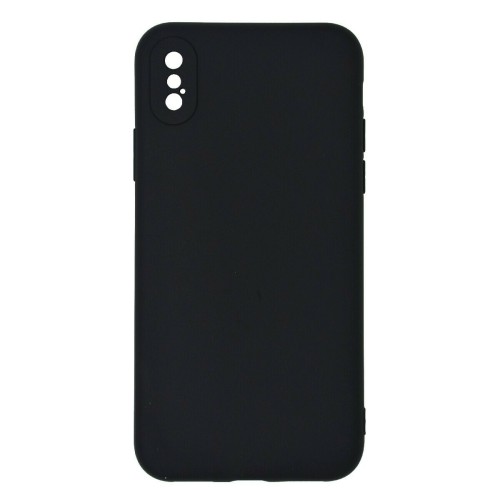 Back Cover Σιλικόνης Μαύρο (iPhone X / Xs) Back Cover Σιλικόνης Μαύρο (iPhone X / Xs)
