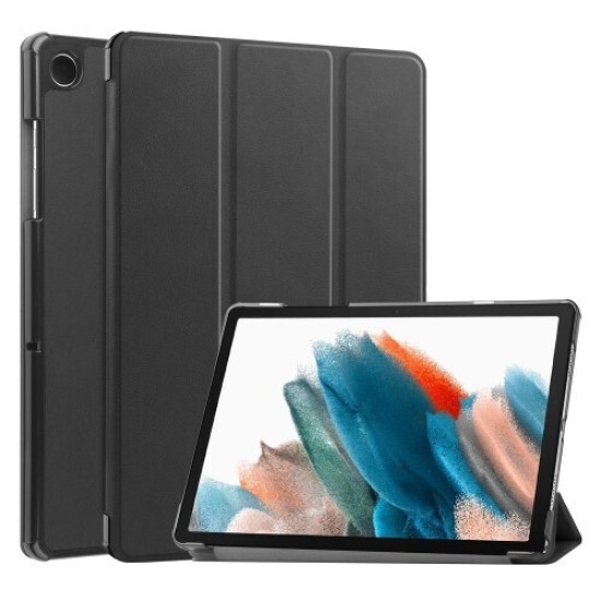 Θήκη Βιβλίο Tri-Fold με Βάση Στήριξης για Samsung Galaxy Tab A11 8.7- Μαύρο