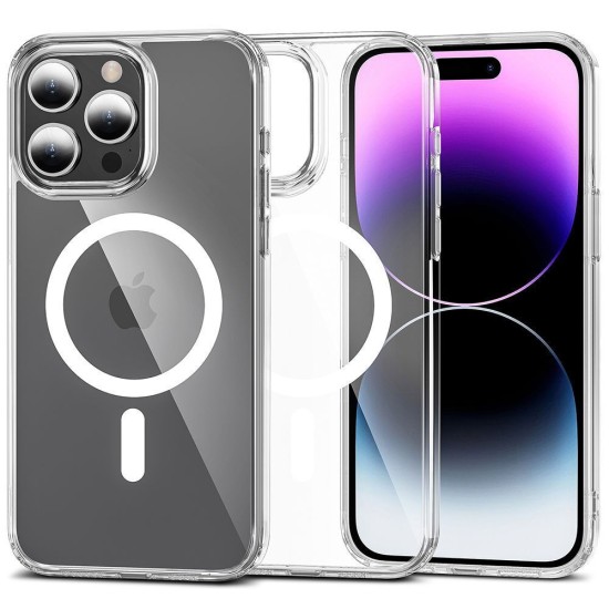 Hybrid Back Cover Διάφανο (iPhone 15 Pro)