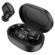 Hoco EW11 In-ear Bluetooth Handsfree Ακουστικά με Θήκη Φόρτισης Μαύρα